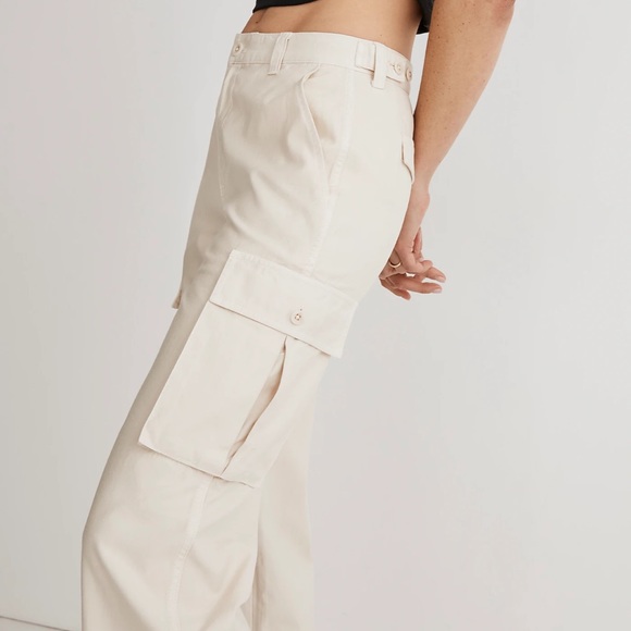 Madewell NWT Low Slung Straight Cargo Pants - Picture 4 of 13